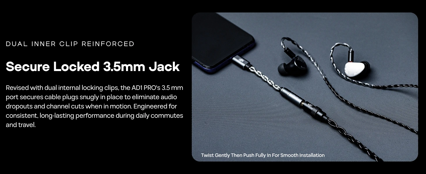 Kiwi Ears AD1 Pro Verbesserter USB-C Dongle mit Höherer Leistung, Geringerer Verzerrung & Plug-and-Play-Kompatibilität – Detail 7