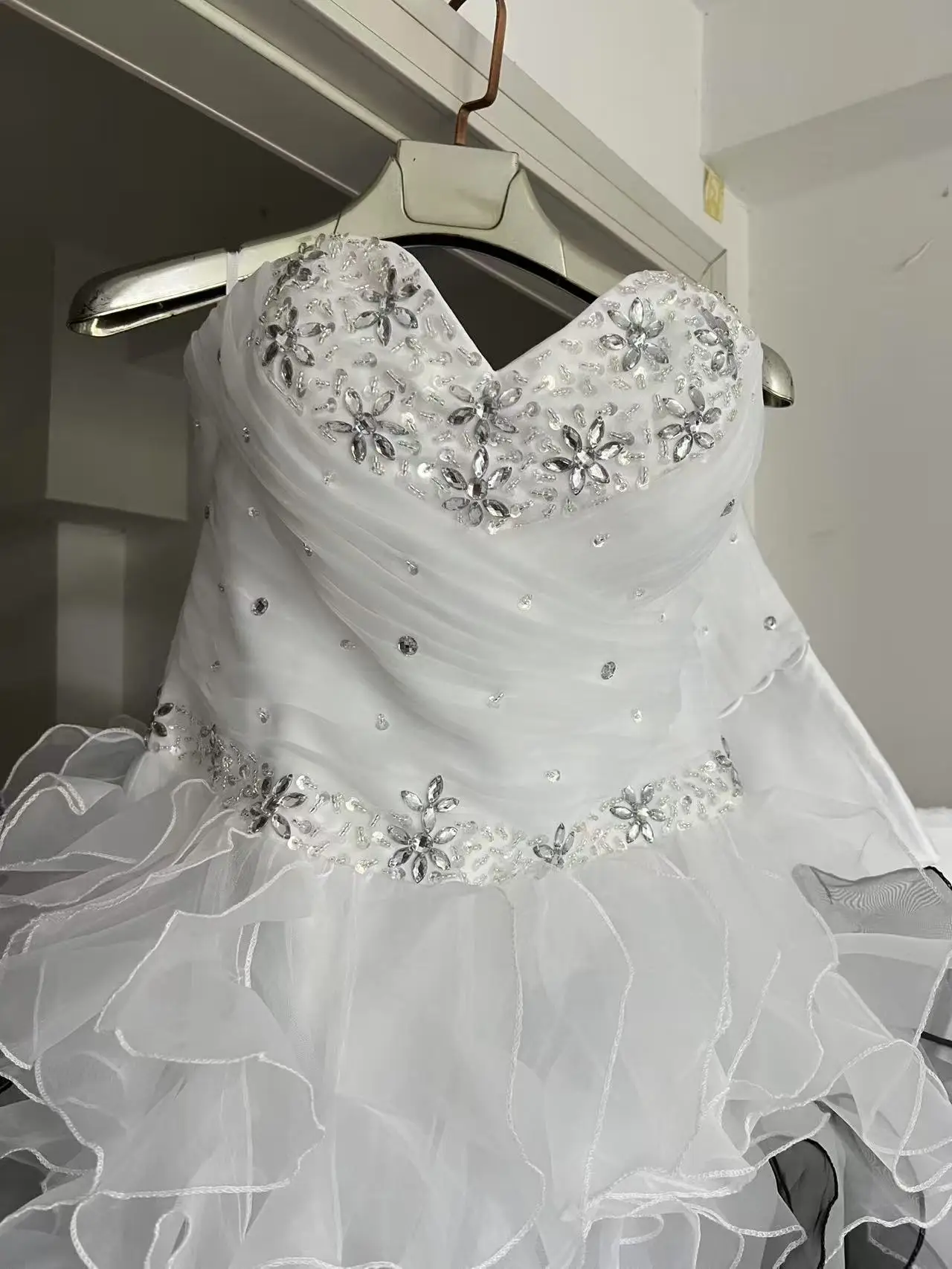 gothic style wedding dresses Gothic Style Corset Ball Gown Lace Wedding Dresses Sweetheart Beaded B –  Siaoryne main image 0