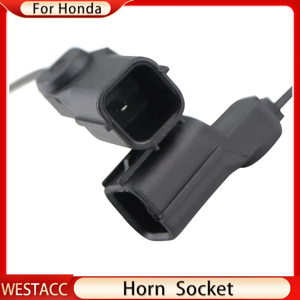 1 Pair Car Horn Sound Electronics Disc Link Socket Conversion Plug for Honda CRV Civic Fit Odyssey Spirior Accessories