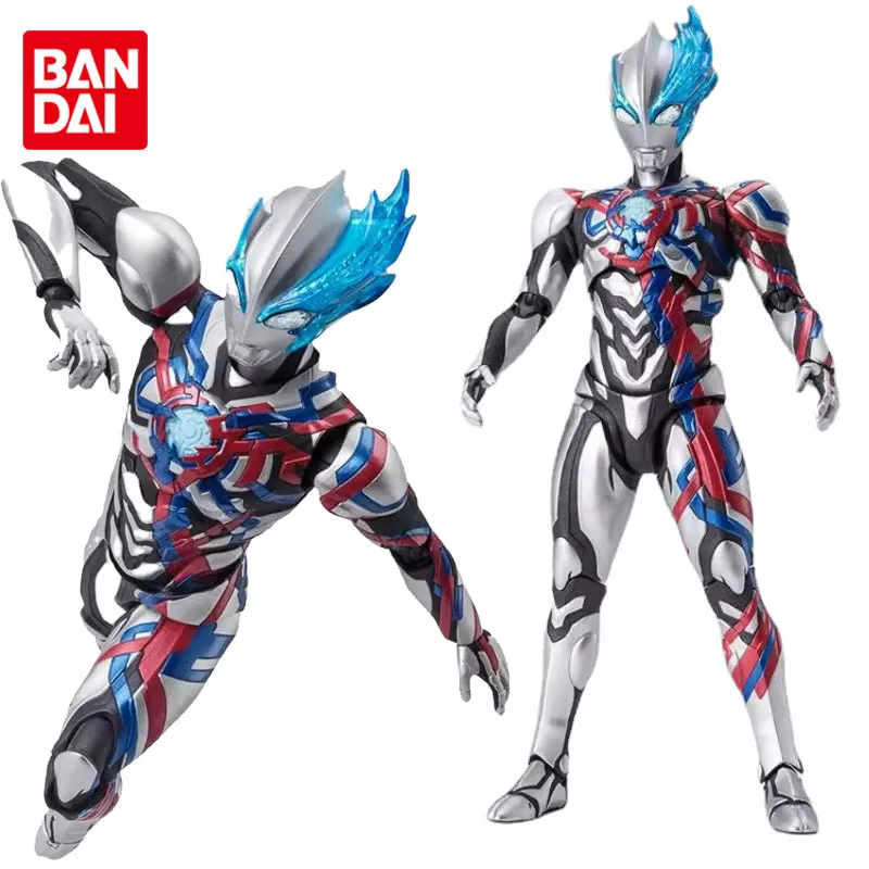 

Оригинальные SHF Ultraman Blazar шарнирные подвижные фигурки Nime, игрушки для мальчиков и девочек, подарок для детей Bandai