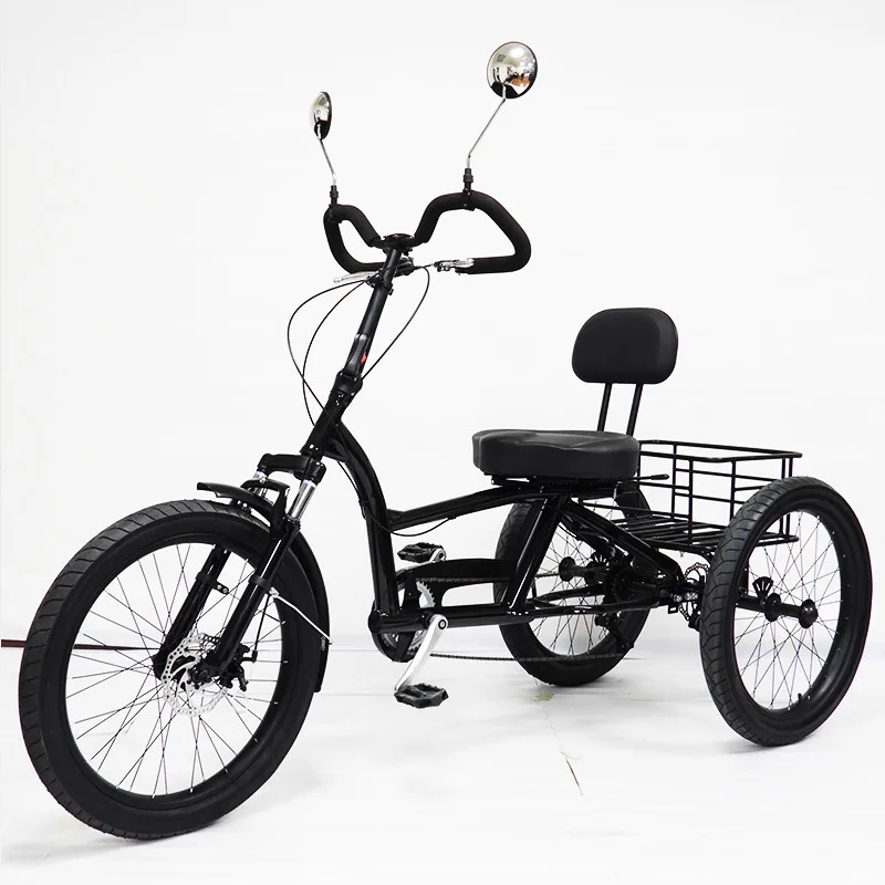 

2025 New 24 Inch Special-shaped Tricycle 24*3.0 Pedal Three-wheeled Bicycle
