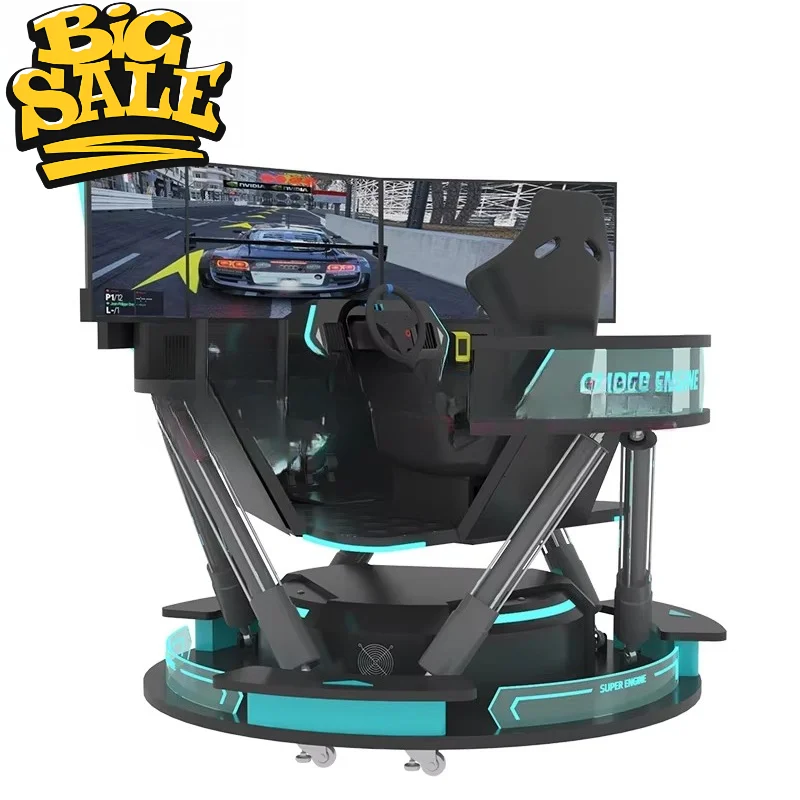 Driving Games Machine Professional Racing Simulator Arcade Entertainment Equipment Kids Adults Fun