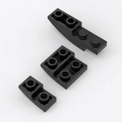 MOC building blocks accessories parts The curved brick reverse 1*2 2*2  DIY part 24201 32803 13547 compatible with LEGO blocks