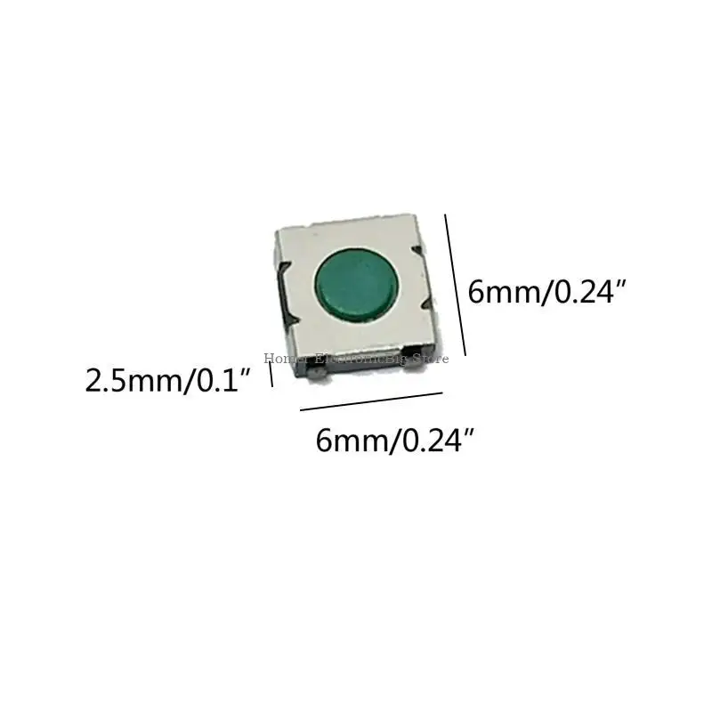 5pcs mouse micro switch patch mini switch button 4pin buet bush bunt