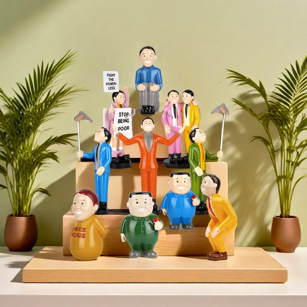 Hand Drawn Character Statues,Family Gift Sculptures And Decorations, Exquisite Collection And Handmade Joan Cornella