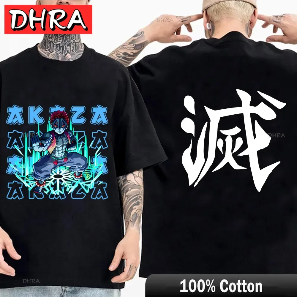 

Футболка Demon Slayer: Kimetsu No Yaiba с Нэзуко, женская, в стиле японского аниме, с Танджиро Камадо, манга, Харадзюку