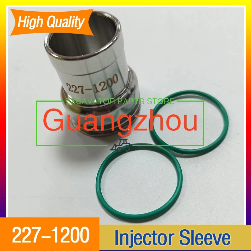 

Для CAT E324D E325D E329D E330D Втулка инжектора экскаватора 2271200 C7 C9 C-9 Втулка топливной форсунки двигателя 227-1200 Аксессуары Новые