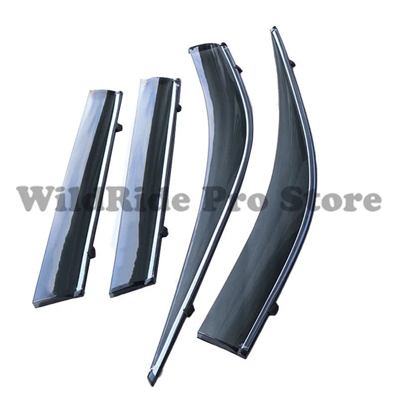 1 set For 2019-2024 Toyota RAV4 Window Visors Acrylic Rain Guards Rain Deflectors