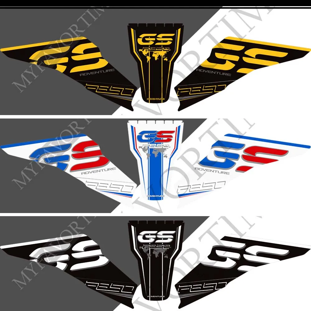 

Motorcycle For BMW F850GS F850 GS 850 GSA Gas Knee Decal Adventure Stickers Tank Pad Protector Kit 2019 2020 2021 2022