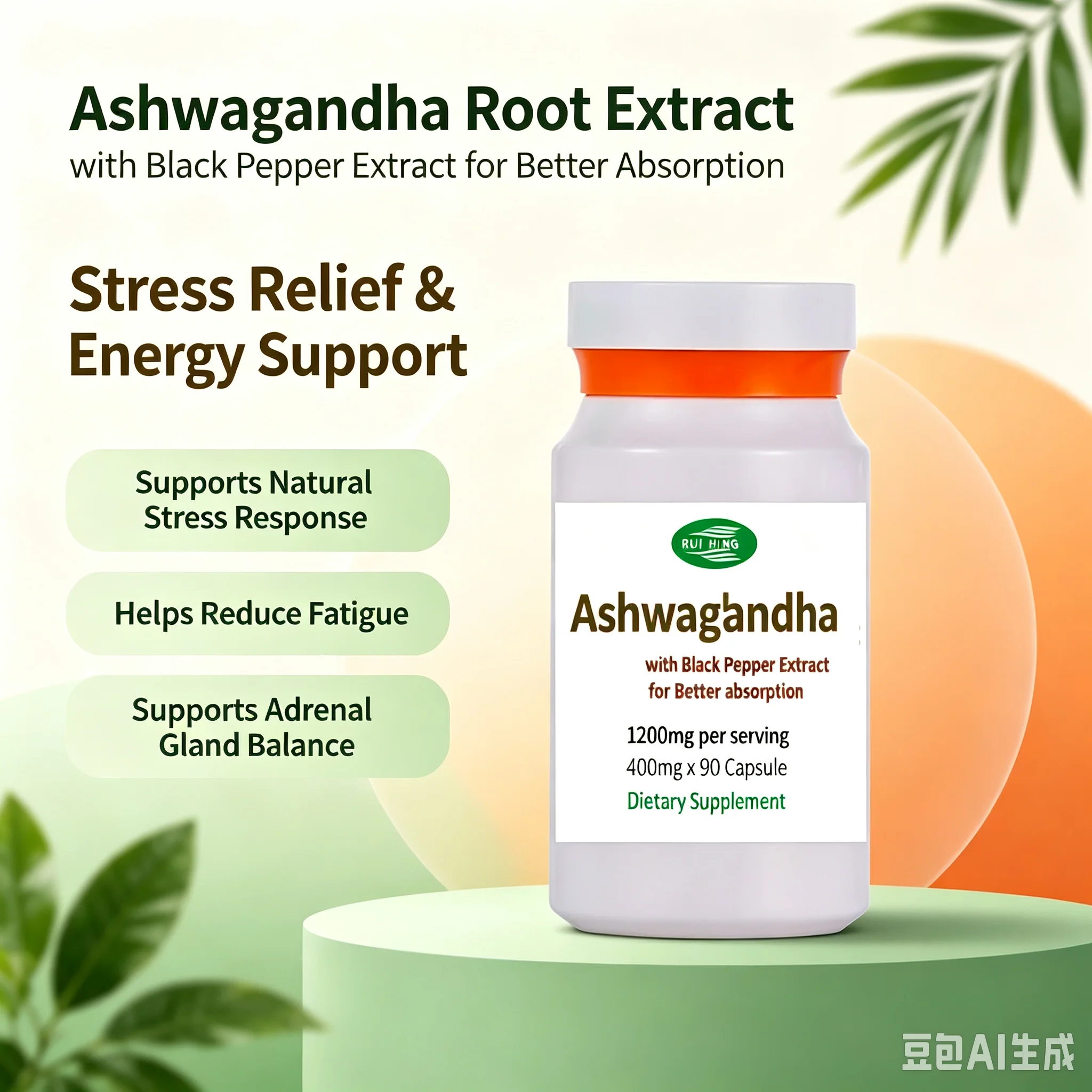 Kapsułki z ekstraktem z korzen – Ashwagandha Extract Root recenzja i cena