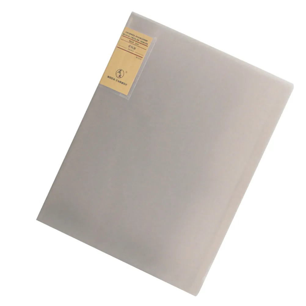 

1Pcs Transparent File Folder A4 Size Paper Folder Protective Shell Document Organizer for Office Use Document Organizer