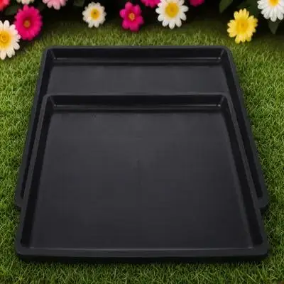 

2pcs Leakproof Replacement Bedpan Durable Odor Resistant Easy Clean Pet Cage Tray Household Pet Potty Animal Bedpan Cat Dog Cage