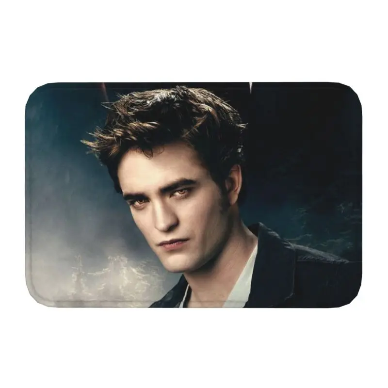 Custom The Twilight Saga Edward Cullen Doormat Non-Slip Entrance Kitchen Bath Door Floor Mats Garden Rug Carpet Footpad