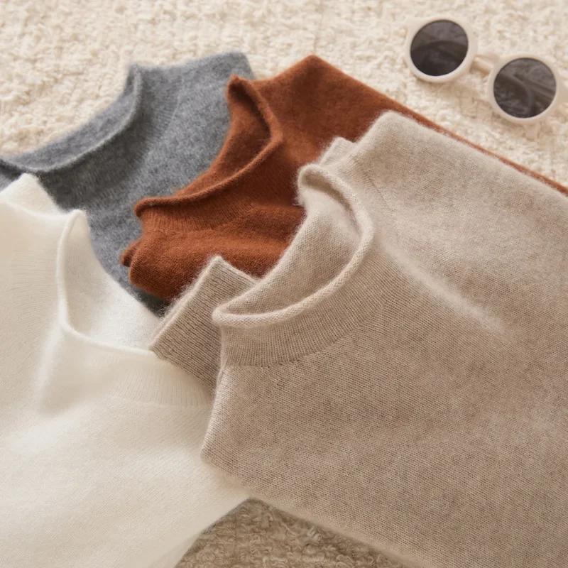 2-10T Toddler Kid Baby Boy Girl Sweater  Winer Warm Clothes Long Sleeve Knit Pullover Top Casual Basic Sweater