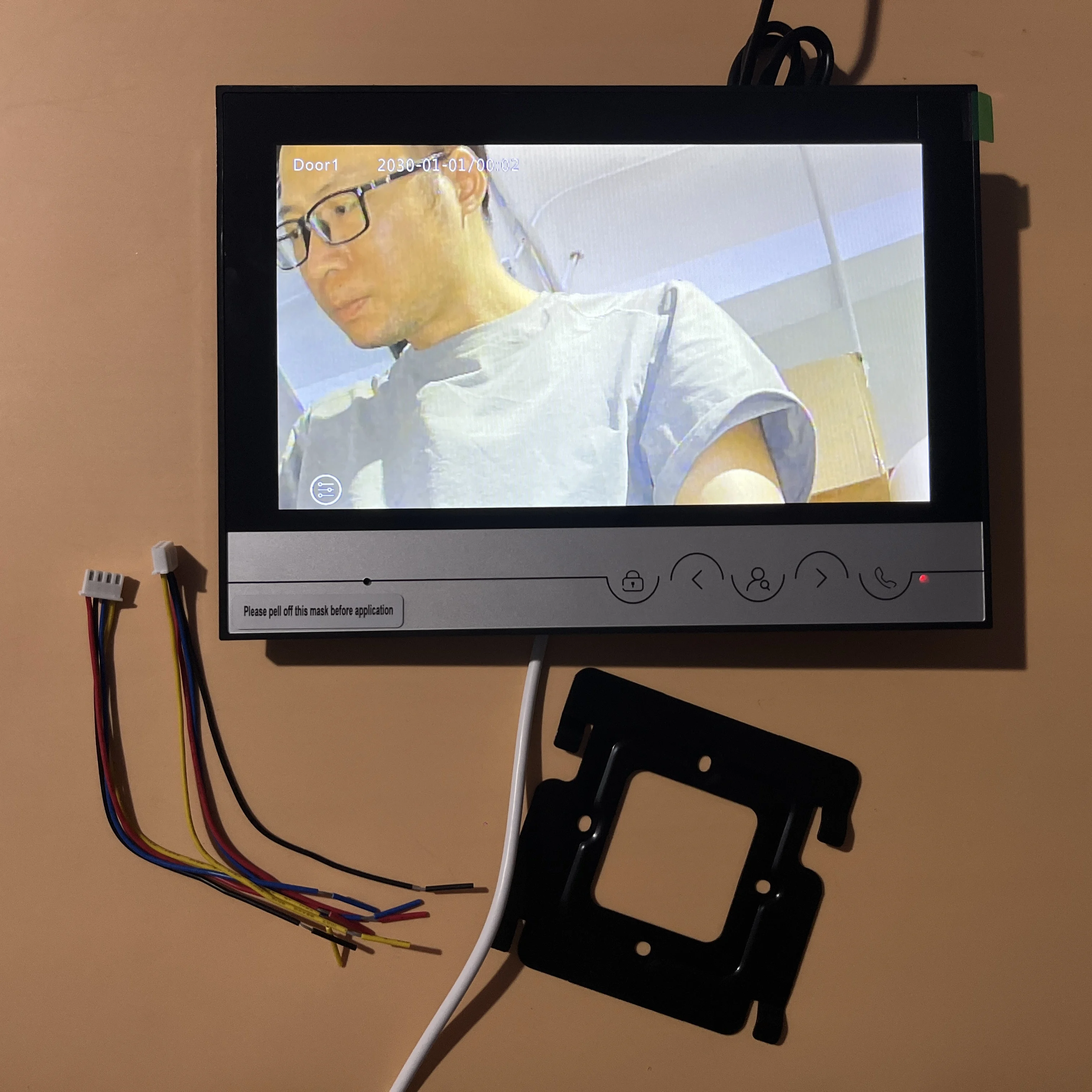New Home 9 inch Color TFT Digital 16:9 Display 800x480 LCD Widescreen Monitor For Video Doorphone Video Doorbell Intercom System