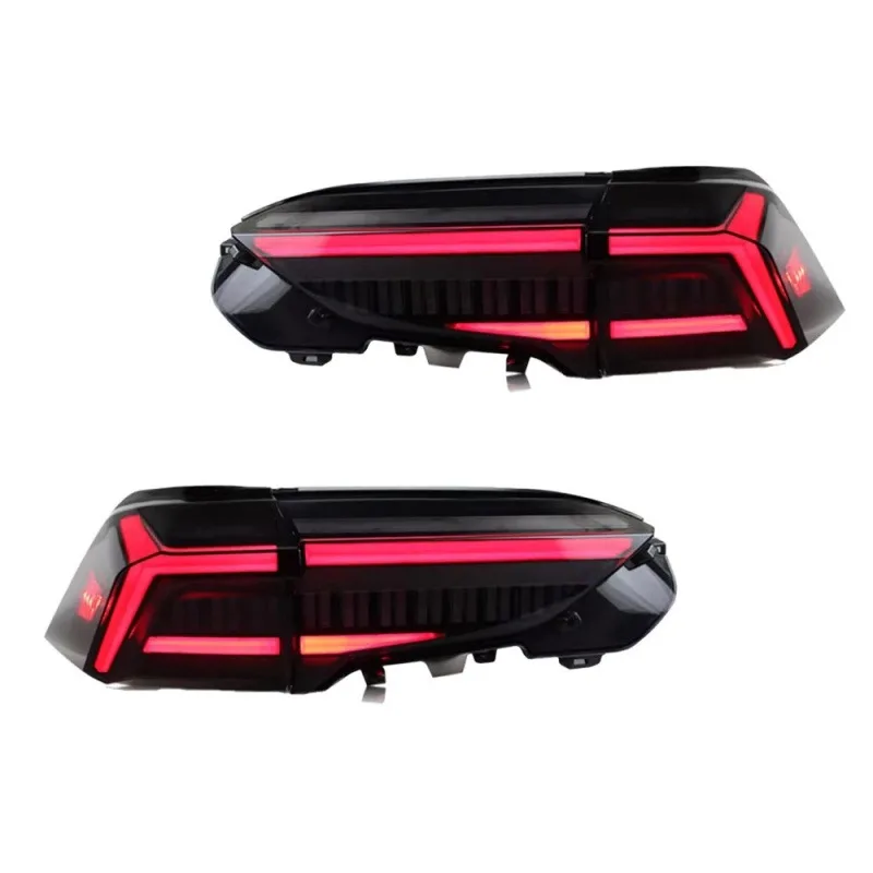 RAV4 Upgrade Tail Lamp for Toyota New RAV4 2018-2022 Tylne światła LED Tylne światła Dynamiczny sygnał DRL Auto Akcesoria Zmodyfikowane