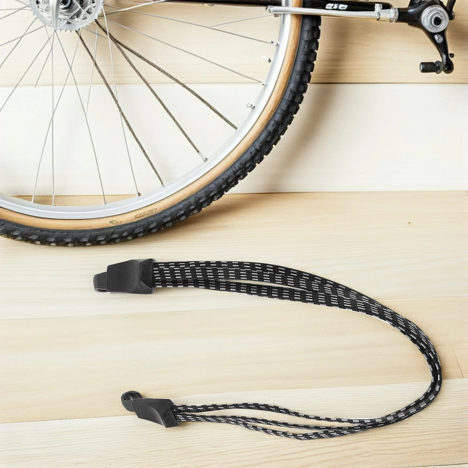 

4Pcs Bicycle Tie Down Straps Heavy Duty Adjustable Luggage Binding Straps for Outdoor Travel Cycling Strong Fixation Portable