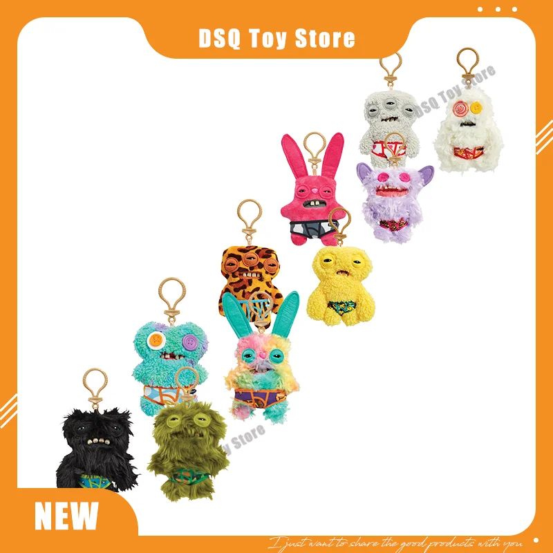 

Fuggler Underpants Series Plush Keychain Doll Ugly Cute Teeth Monster Soft Plush Purse Charm Kawaii Plush Doll Birthday Presents