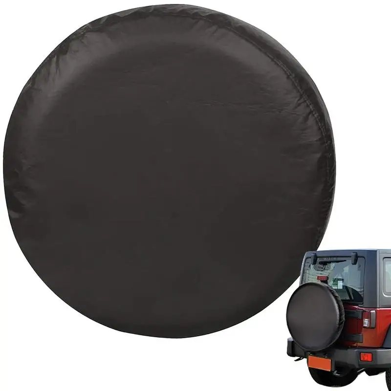 RV Tire Covers Spare UV-Proof Water Resistant Wheel Covers 30-32 Inch Dust-Proof Oxford Cloth Sun Protection Wheel Cover For