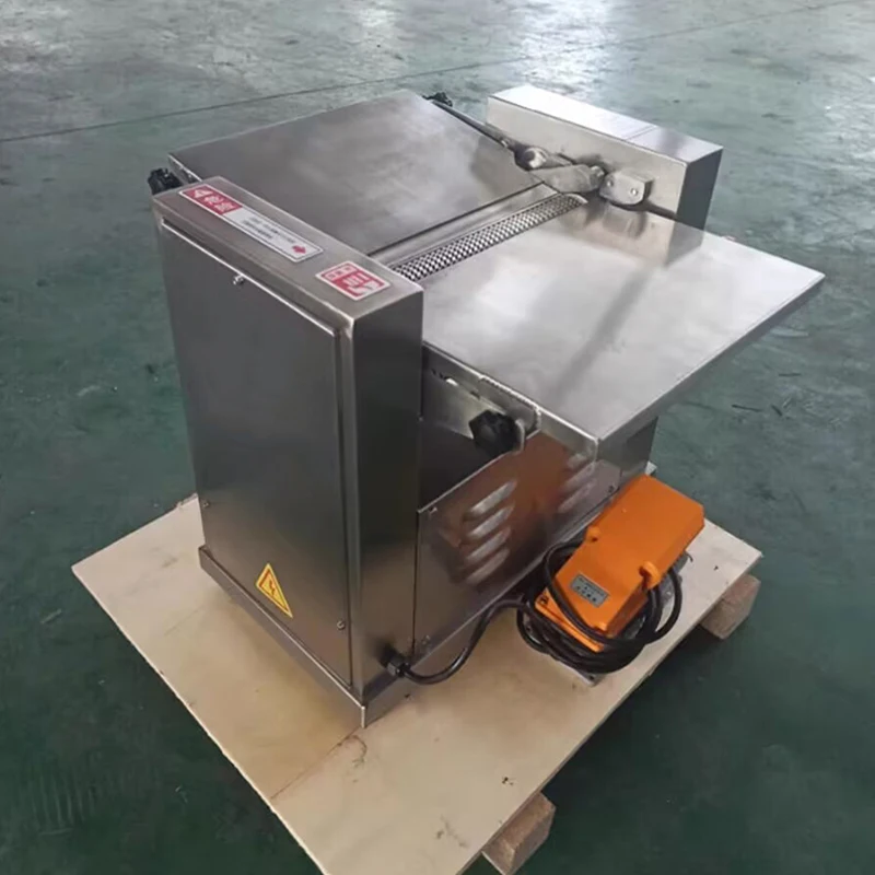 220V High Output Pig Skin Removal Machine Fresh Meat Peeler Pork Skin Removing Machine