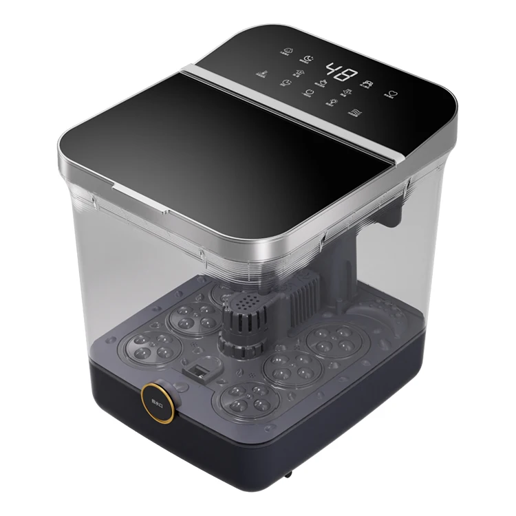 High-quality Foldable Electric Foot Bath Massager Detox Machine Ion Cleanse For Spa