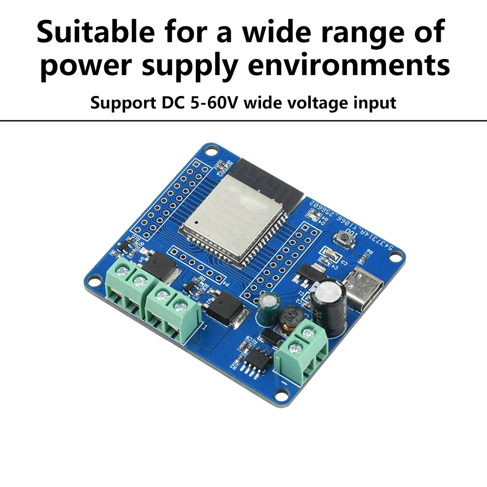DC 5-60V ESP32 2/4-Way MOS Switch Module Single-Way Relay Module ESP32-32E Module WIFI Bluetooth Development Board UART Burning