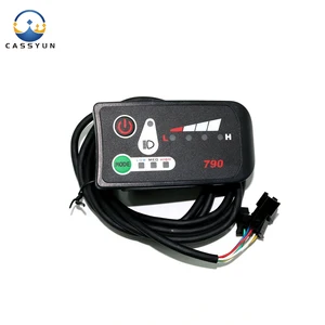 Elektrofahrrad-LED-Leistungsanzeige, E-Bike-Display-Modifikation, 5p-Steckerabdichtung, 22,2 mm Lenker, 790 6 Hauptverkäufe Elektrikbike Board - №2