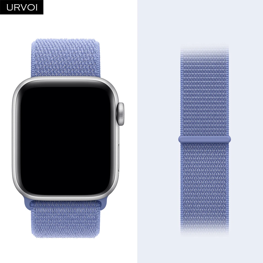 URVOI Herbst 2022, neue Sportschlaufe für Apple Watch Ultra 3, 2 Sportarmband, Serie 11, 10, 9, 8, 7 SE, Nylonarmband mit Klettverschluss