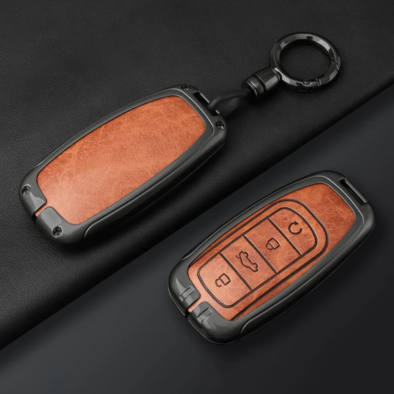 

Alloy Car Key Case for Chery Omoda 5 C5 Jaecoo J7 J8 Ebro S800 S700 Tiggo 8 Pro Tiggo 8plus New 5 Plus 7pro Max Accessories