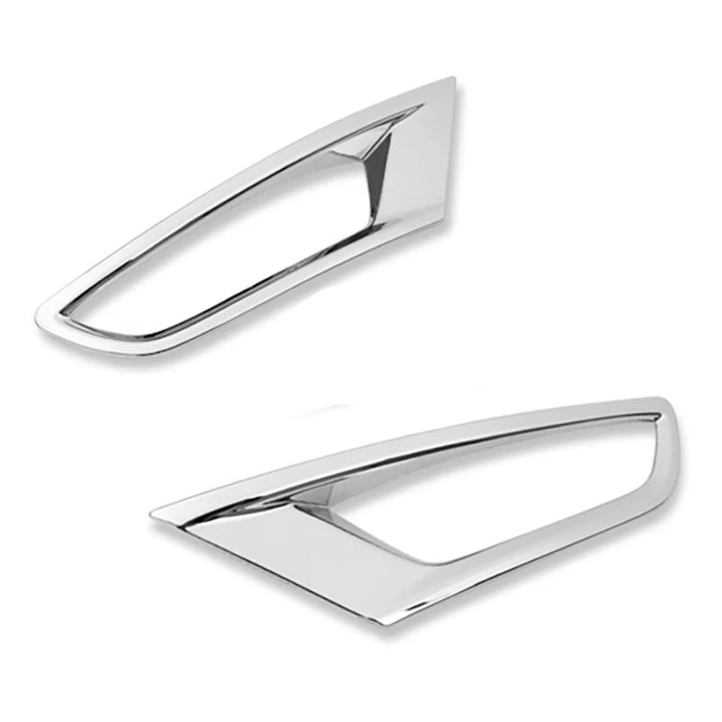 

For Mazda CX3 CX-3 2016 2017 2018 ABS Chrome Rear Fog Light Lamp Cover Trim Foglight Bezel Decoration Frame