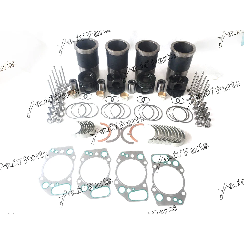 D934L Overhaul Rebuild Kit With Bearing Set Valve Train Head Gasket For Liebherr D934L Excavator Engine Parts