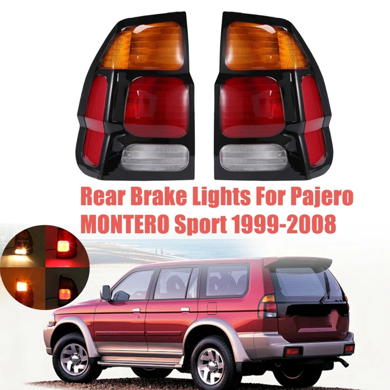 

Car Rear Tail Brake Lights For Mitsubishi Pajero MONTERO Sport 1999-2008 Signal Warning Lamp Taillight Assembly