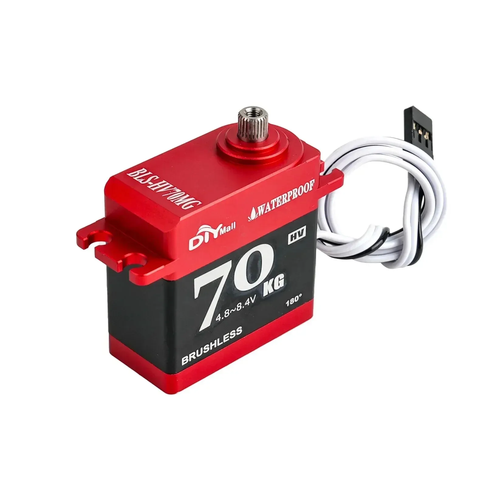 BLS-HV70MG 70KG Digital Servo High Torque Brushless Motor Metal Gear 180 270 360 Degree For 1/5 1/8 RC Car Crawler Truck