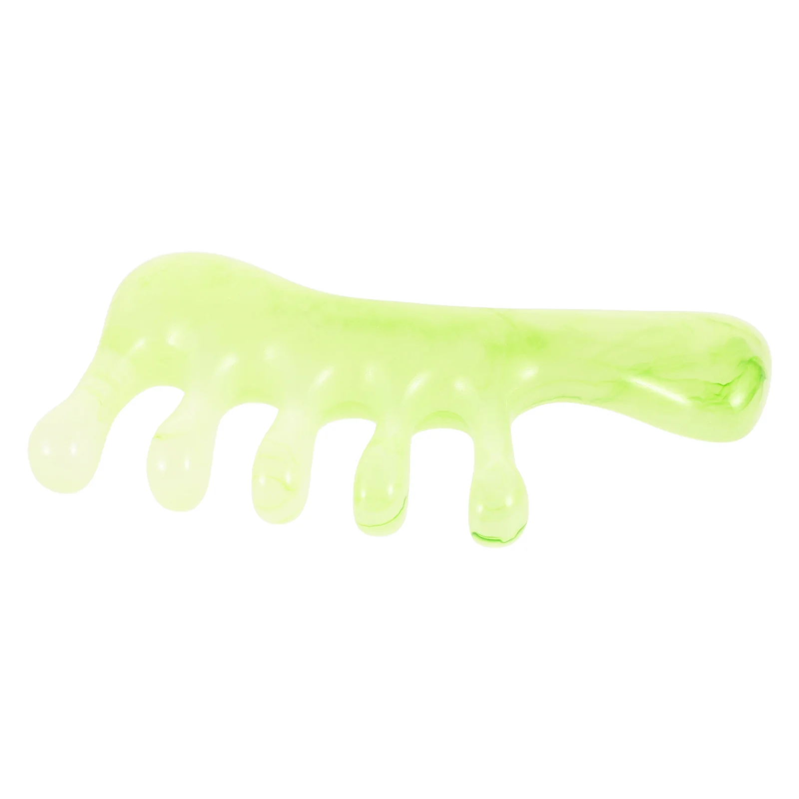 

Resin Scalp Massager Comb Gua Sha Massage Tool for Head Neck Back Hand Arm Portable Lightweight Body Scraper Guasha