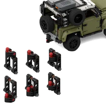 MOC - 可調式拖車鉤燈牛欄式拖車鉤適用於路虎衛士 42110 升級拖車積木模型 DIY 積木玩具 G 10 最佳銷售 樂高 42110 - №8