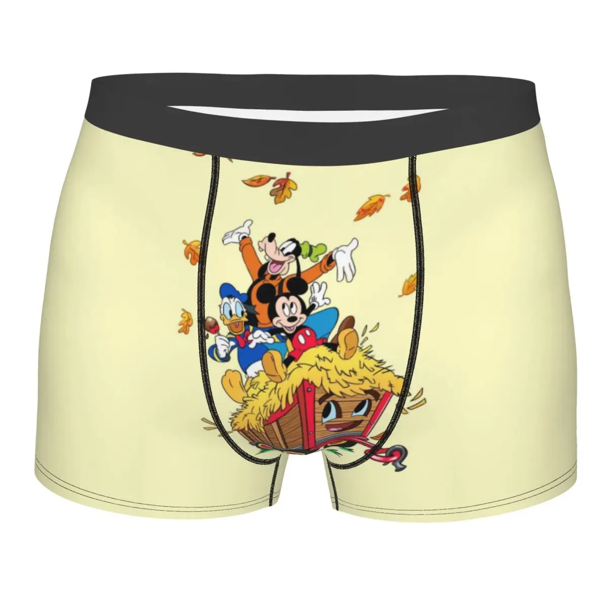 

Custom Goofy Goof Underwear Men Stretch Anime Cartoon Boxer Briefs Shorts Panties Soft Underpants For Homme