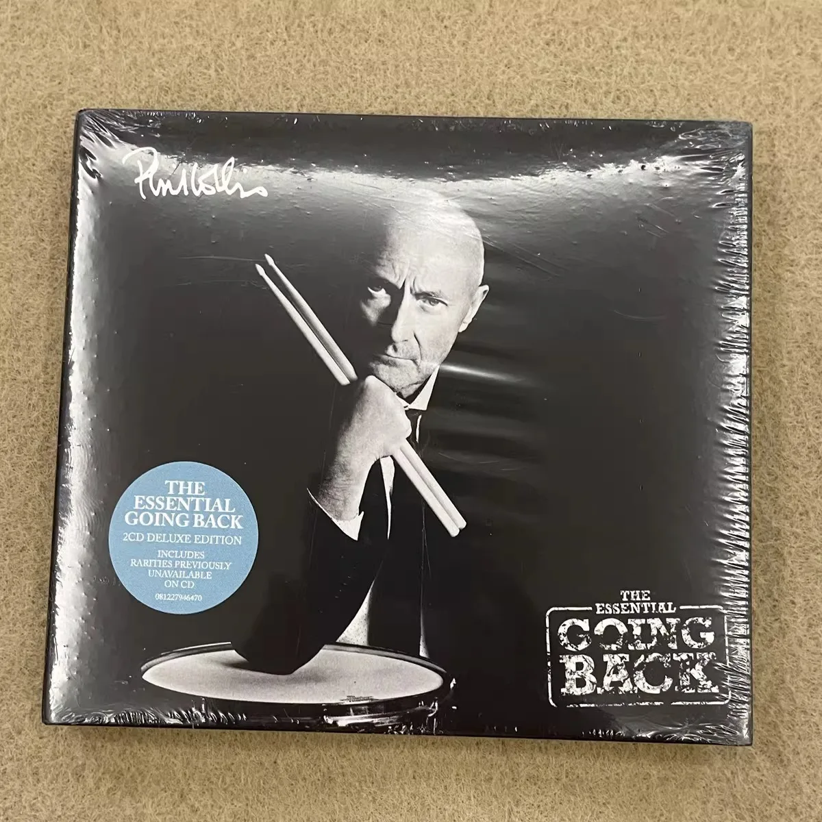 

Phil Collins The Essential Going Back CD Classic Soul Pop Album Smooth Vocals Timeless Melodies for Music Lovers and Collectors