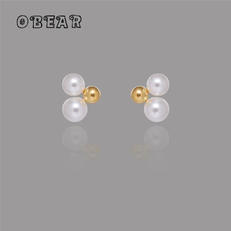 

316L Stainless Steel Firefly Pearls Are Small Stud Earrings For Women Fashionable Elegant Earrings For Girls Jewelry Gifts