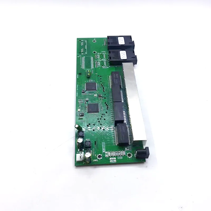 7-портовый 1000M Φ POE IN12V/24V/48V POE OUT 1 порт 1000M uplink/nvr 2 порта 1,25G 3KM/20KM оптический SC