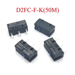 2PCS Mouse Micro Switch D2FC-F-K(50M) Mouse Button Fretting D2FC