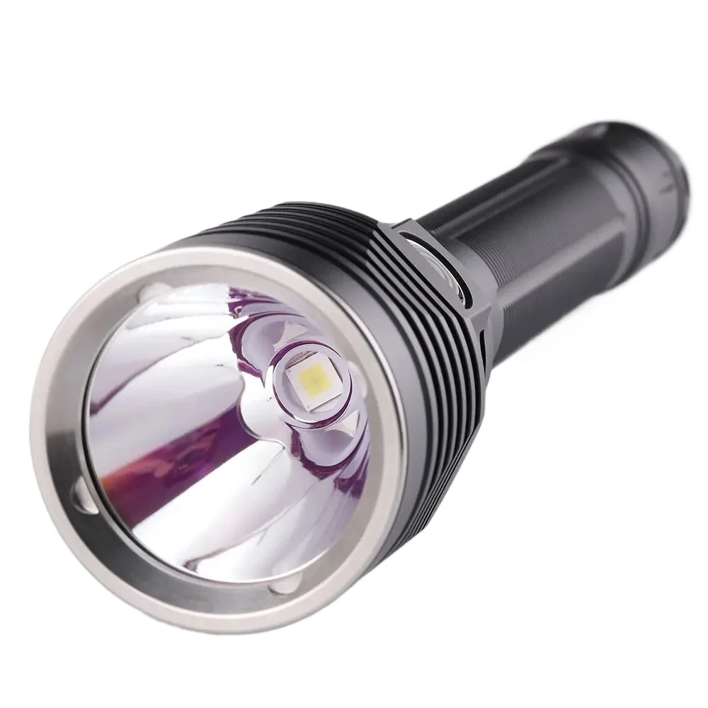 Powerful LED Flashlight XHP70.3 HI 5200LM Police Light by 2*21700 Battery for Long Endurance Camping Fishing