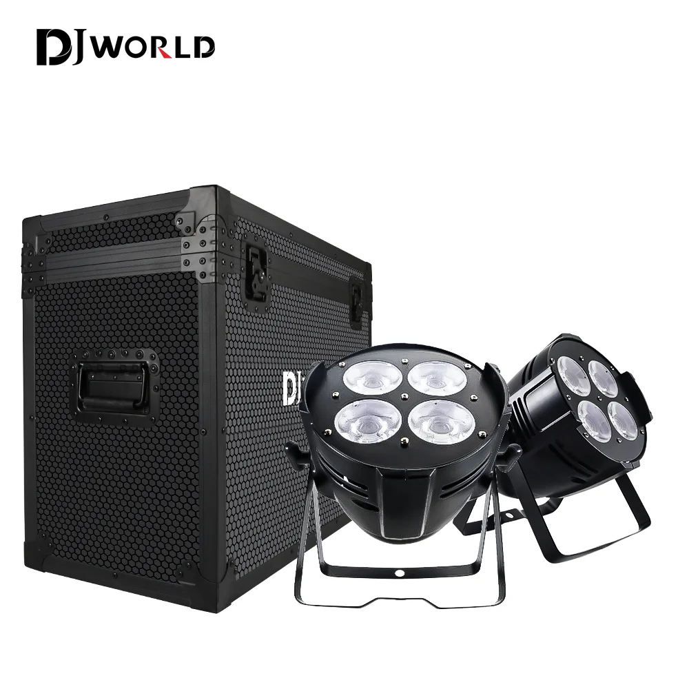 4x50W LEDs Par COB Light Cool White Warm White Lighting Bar Stage DJ Show Lighting for Wedding Birthday Parties Disco Light