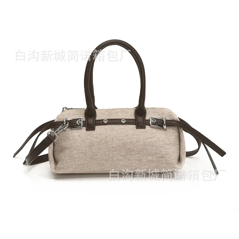 

Women's 2025 Summer Baguette Bag - Fashion Textured Versatile Commuter Large Capacity Messenger Style