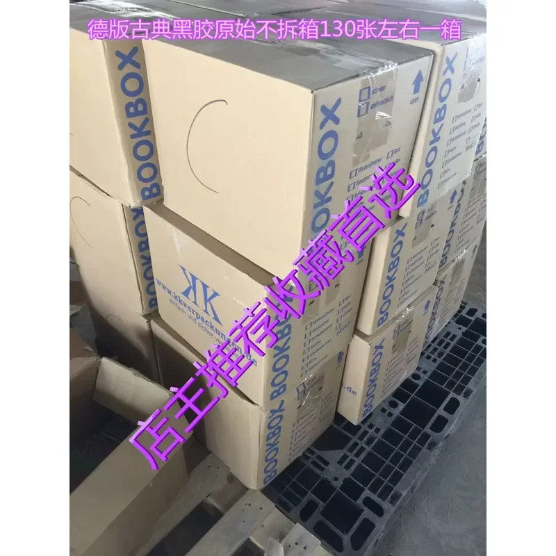 12-inch LP Vinyl Record G Version Classical Original Goods for Old Phonograph Records Box of Approximately 100 Records