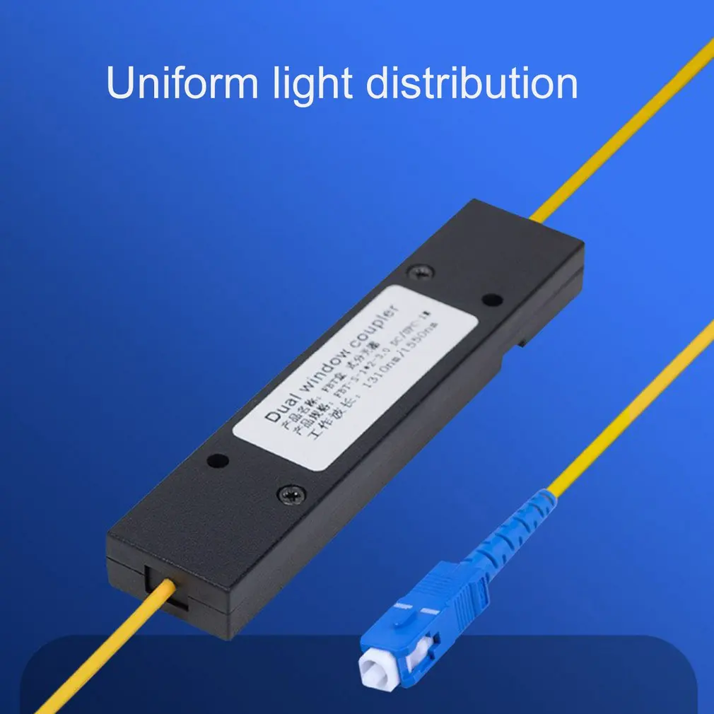 2023 Splitter SC1 2ไฟเบอร์ Splitter One Splitter สอง pigtail ไฟเบอร์1X2 PLC UPC Splitter พร้อมขั้วต่อ sc/upc