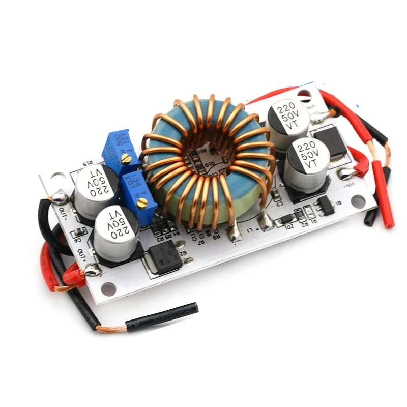 Convertidor de refuerzo de DC-DC, fuente de alimentación móvil de corriente constante, módulo elevador de controlador LED de 10A y 250W