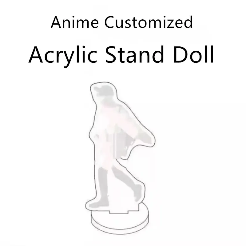 Anime Customized Acrylic Stand Doll Game Custom Made Figure Model Plate Customization Cosplay Toy for Gift