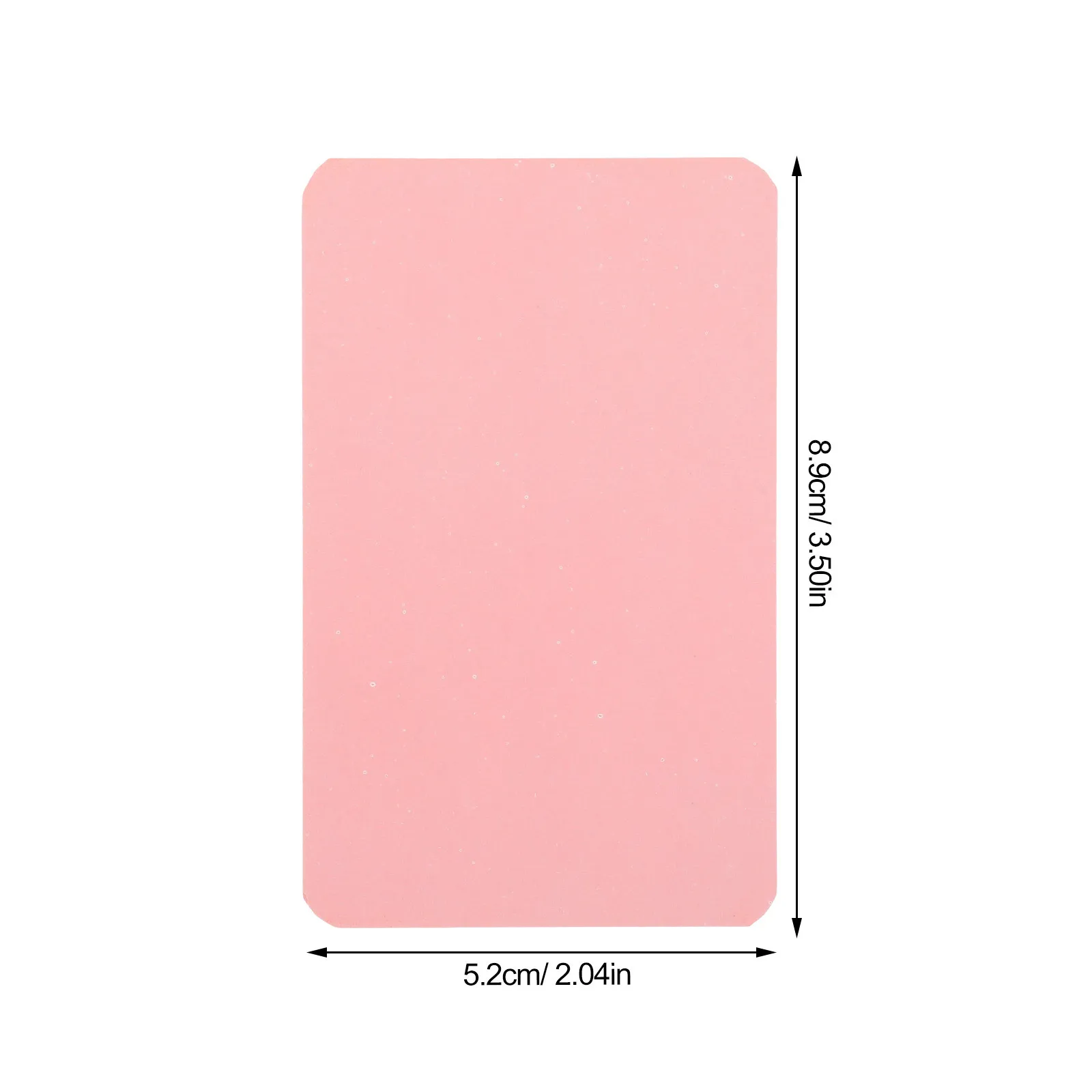 100 قطعة بطاقات فارغة سميكة المحمولة ملاحظة بطاقات الاستخدام اليومي مذكرة الوسادة تصميم بسيط رسالة الملحقات ملاحظة العرض