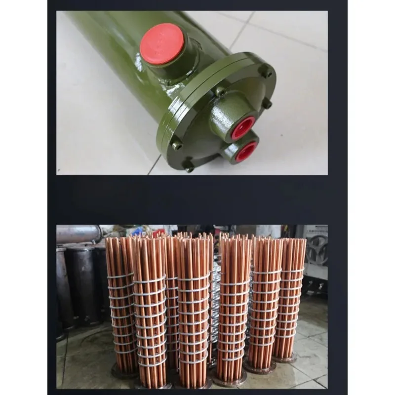 Scambiatore di calore a tubo e guscio del radiatore dell'acqua dell'olio idraulico