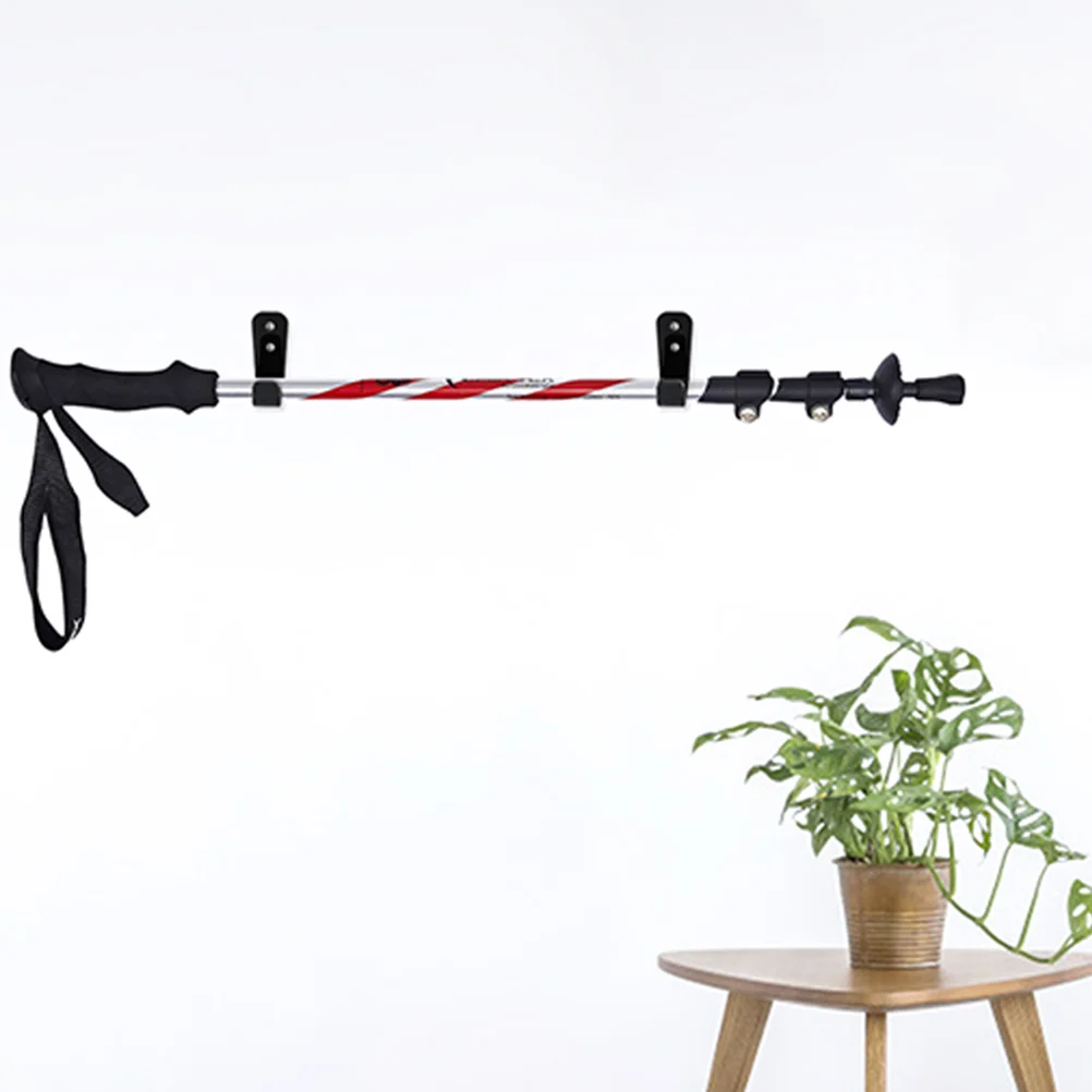 4 Pairs Fishing Rod Storage Hockey Stick Rack Travel Pole Wall Organizer Holder Acrylic Racks Holders